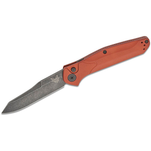 Benchmade 9400BK-03 Auto Osborne Knife with Burnt Copper Aluminum Handles