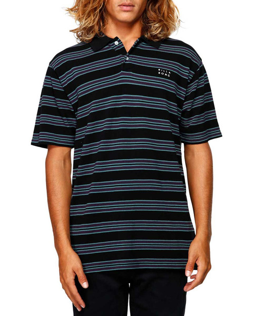 Die Cut Stripe Polo