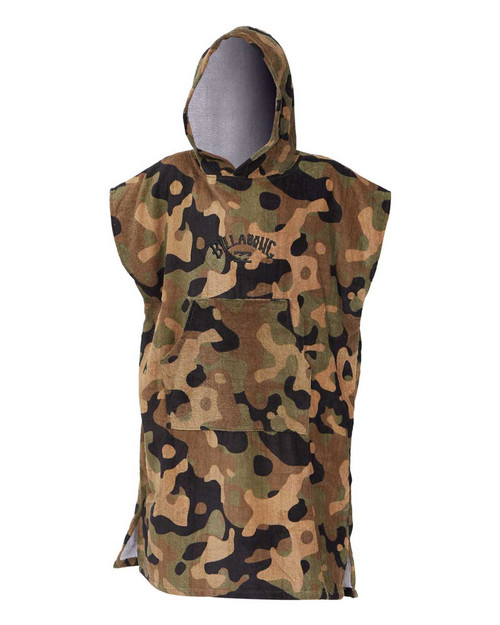 Boys Hooded Towel - Camo