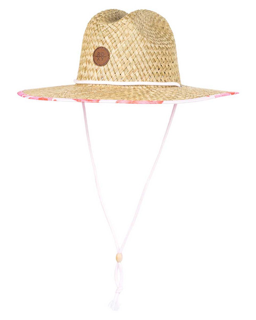 Pina To My Colada Lad Straw Hat - Pale DW Hibiscus