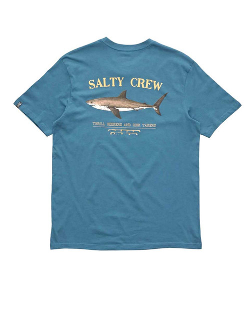 Bruce Premium SS Tee - Cast Blue