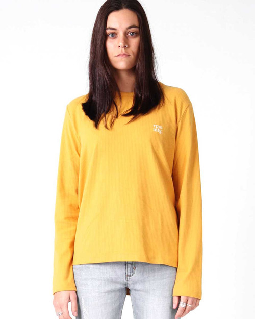 Ribbed L/S Tee