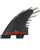 FCSII Accelerator PC Carbon Black/Red Tri Fins