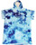 Hooded Towel Adult- Tie Dye Blue