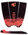 Mick Fanning Grip - Black Fade Flouro Red