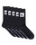 Crew Socks 5 Pack - Black