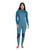 Womens Hyperfreak 3/2+ Steamer Chest Zip Wetsuit - Blue Haze