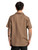 Camp Texture SS Shirt - Tobacco Brown