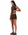 Ribbed Shorty Short  - Chocolate