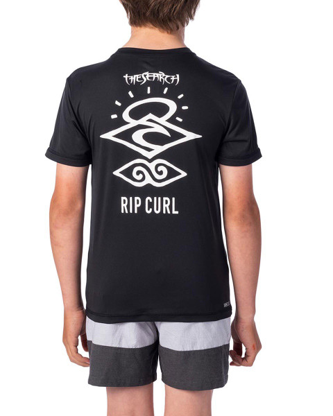 Boys Search Logo SS - Black