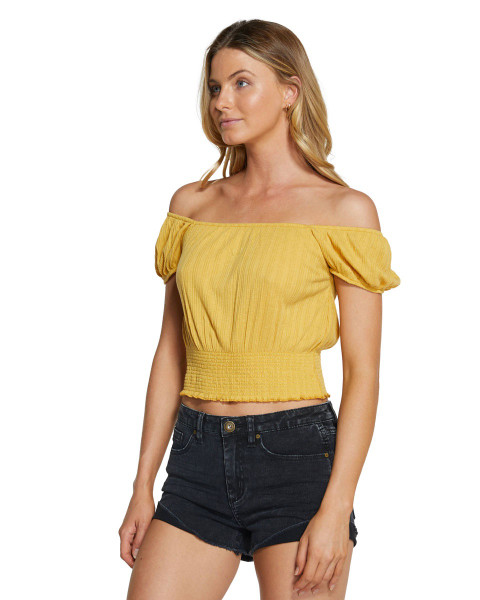 Daria Ladies Top - Goldie