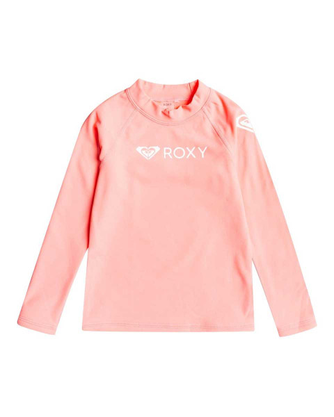 Roxy Girls Heater LS Lycra - Salmon Pink