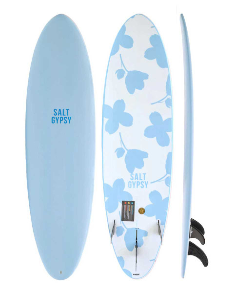 6'8" Salt Gypsy Mid Tide ES - Baby Blue