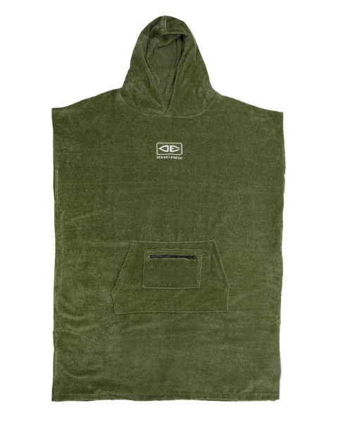 Corp Mens Hooded Towel - Military