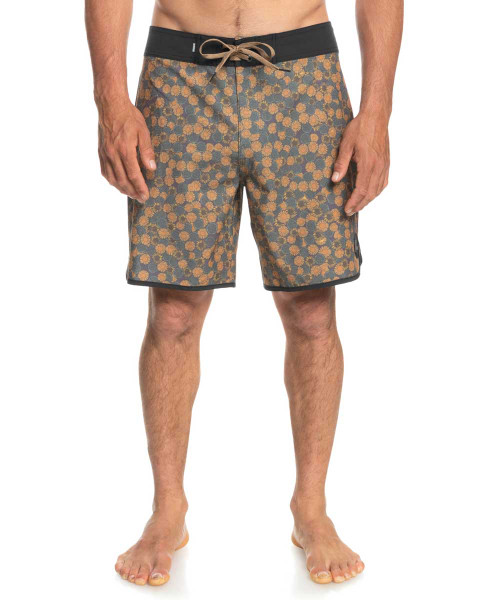 HempStretch Scallop 18" Mens Shorts - Tarmac