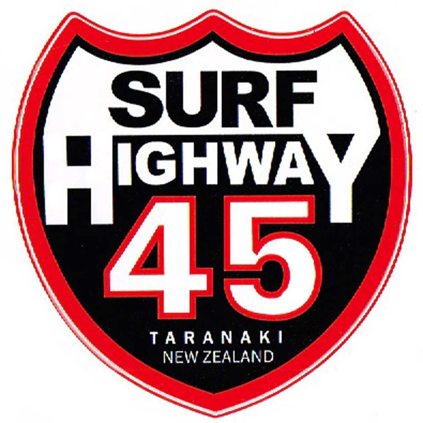 Surf Highway 45 Sticker Logo