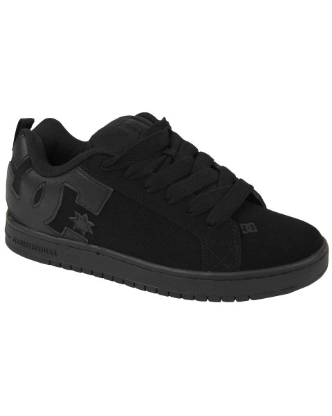 Court Graffik Boys Shoe - Black/Black