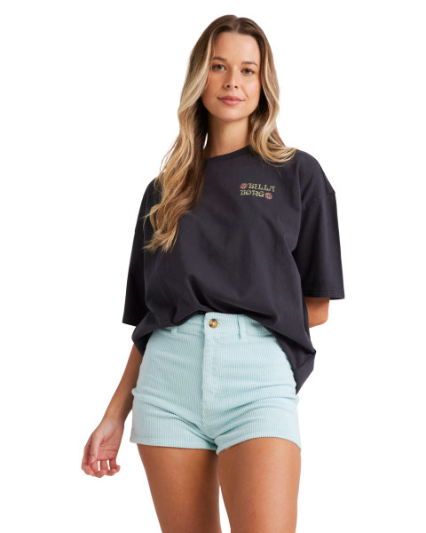 Out Until Dawn Ladies Tee - Off Black