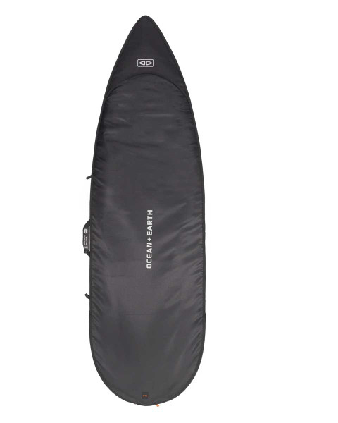 O&E Cor_X Shortboard Day Cover - Black 6'4"