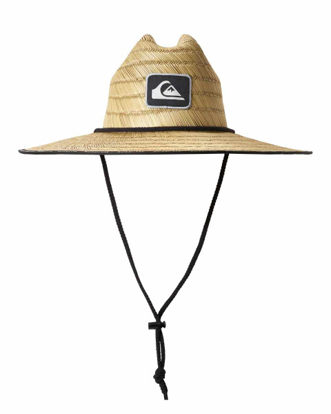 Pierside Taper Mens Straw Hat - Black