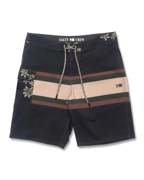 Refuge Boardshort - Pirate Black