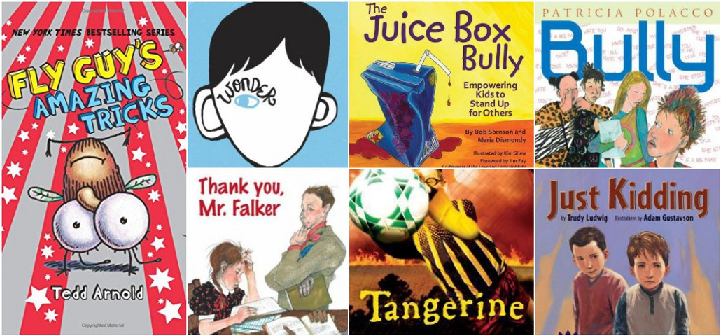 7 Books About Bullying for National Bullying Prevention Month!