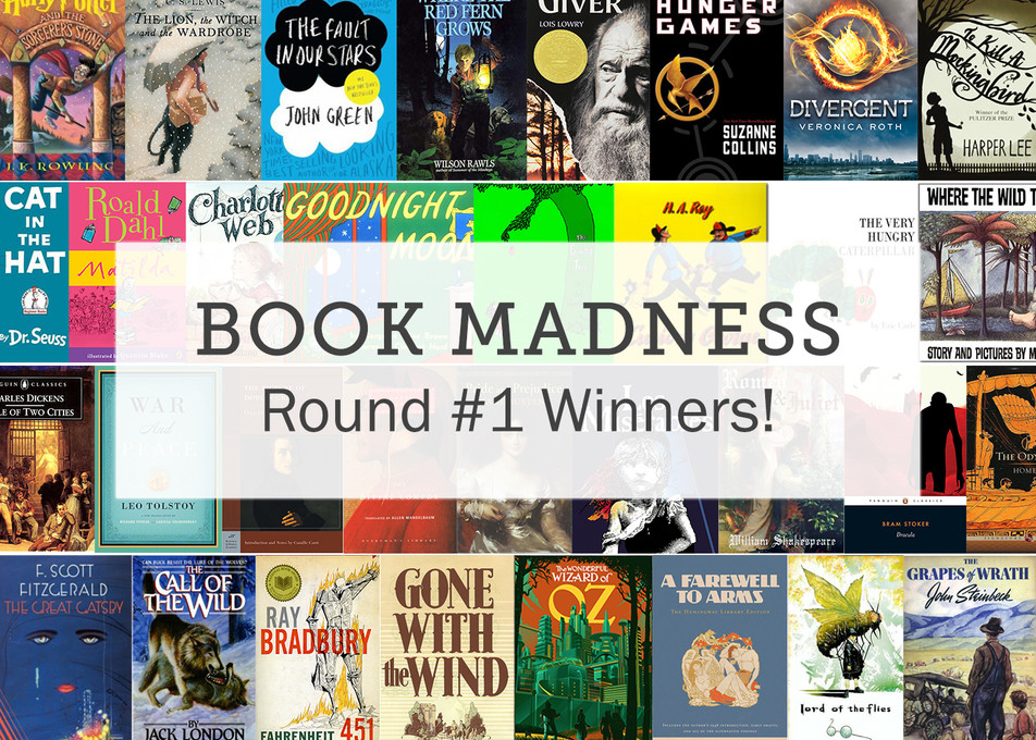 Join the Book Madness: 1st Round Highlights