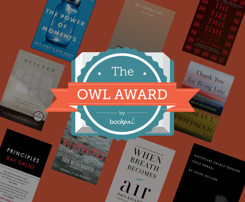 BookPal's OWL Book Awards Shortlist