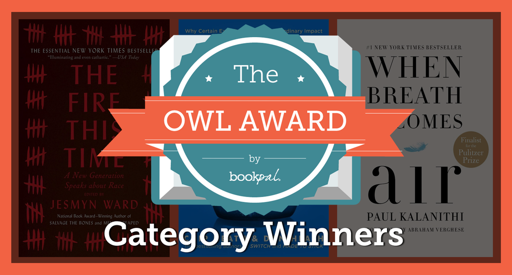 BookPal's OWL Book Awards Category Winners