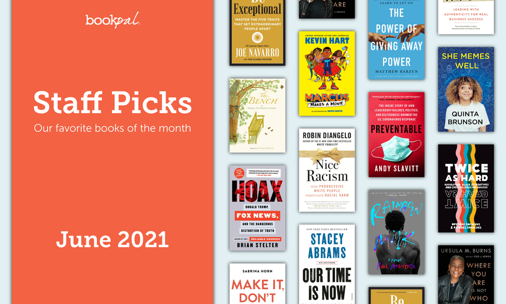 BookPal's Staff Picks: Our Favorite Books of June 2021