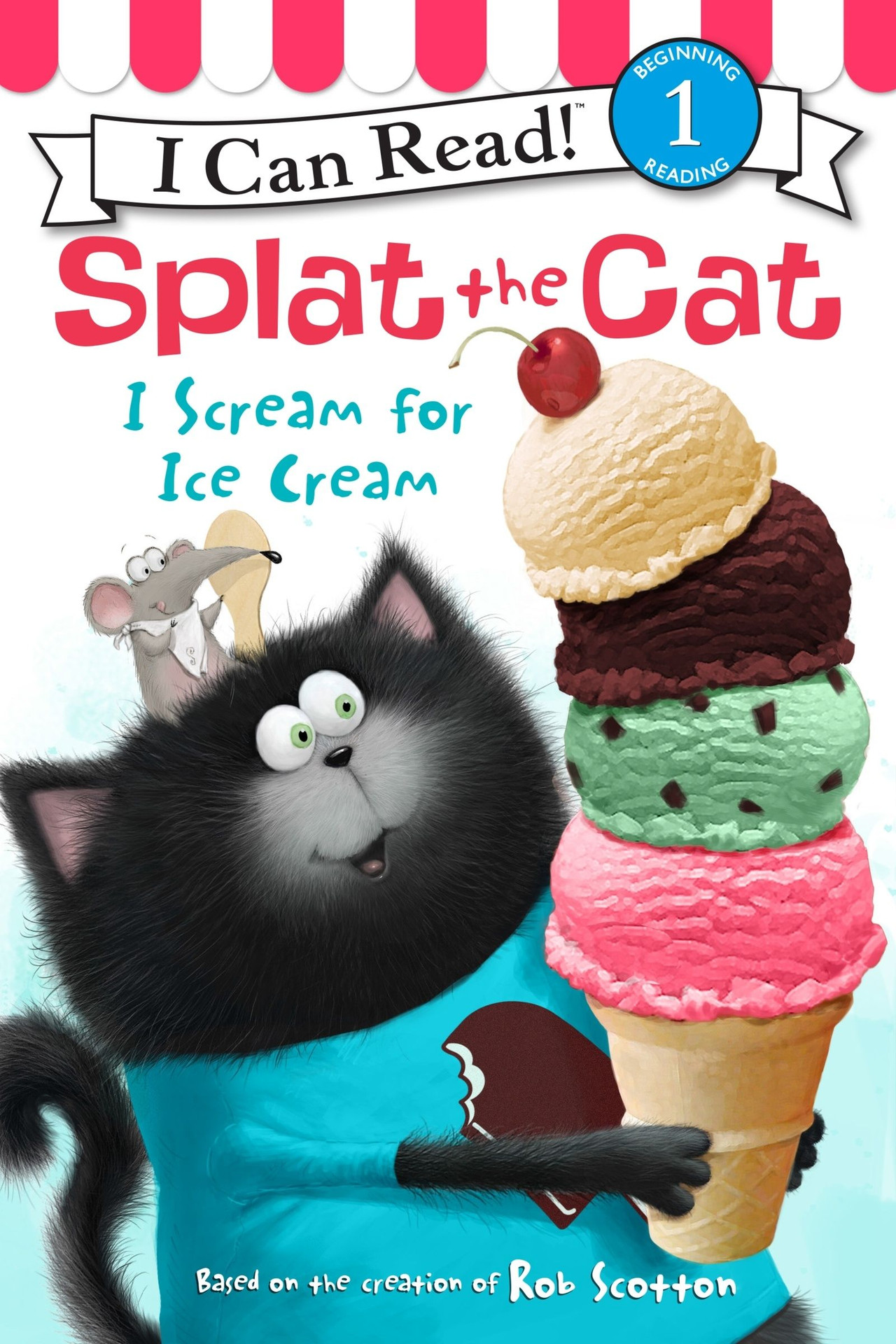 ICE CREAM CAT ソフビ Splat the Cat: I Scream for Ice Cream - Paperback | BookPal