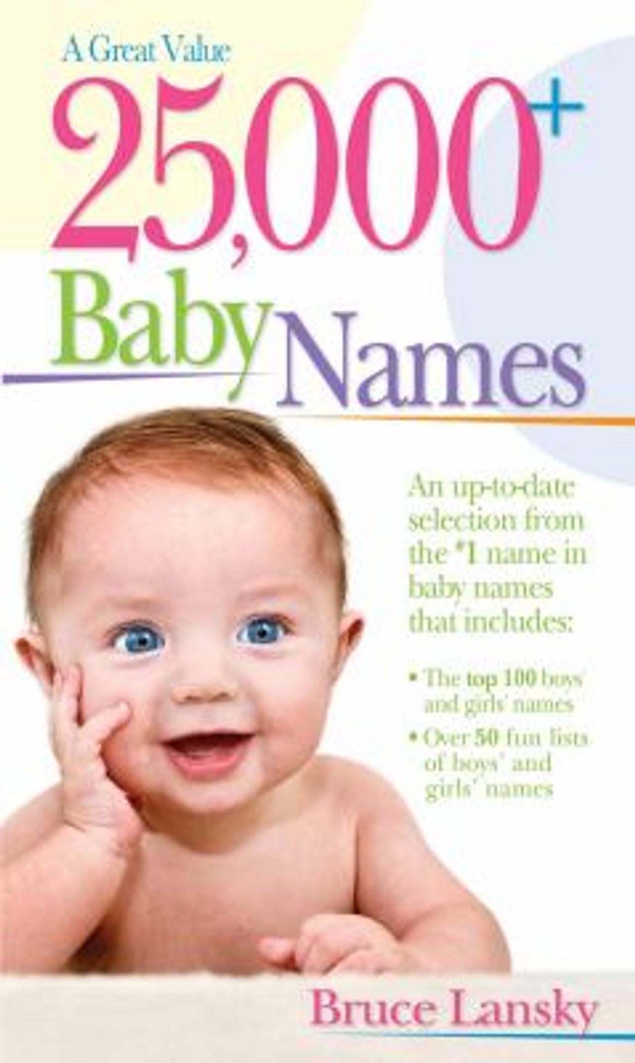 25,000+ Baby Names [Paperback] - BookPal