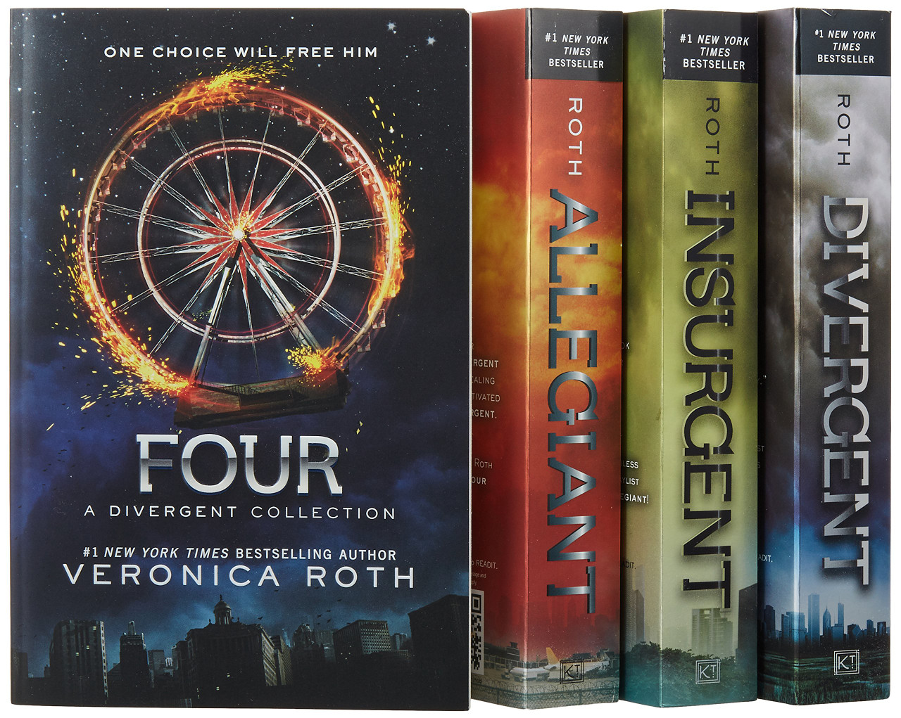 Divergent Series Four-Book Paperback Box Set: Divergent, Insurgent