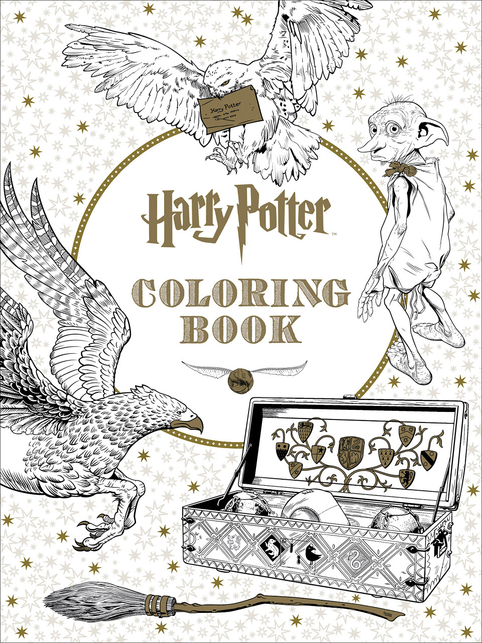 Harry Potter Coloring Wizardry SC (2020 Insight Editions) comic books