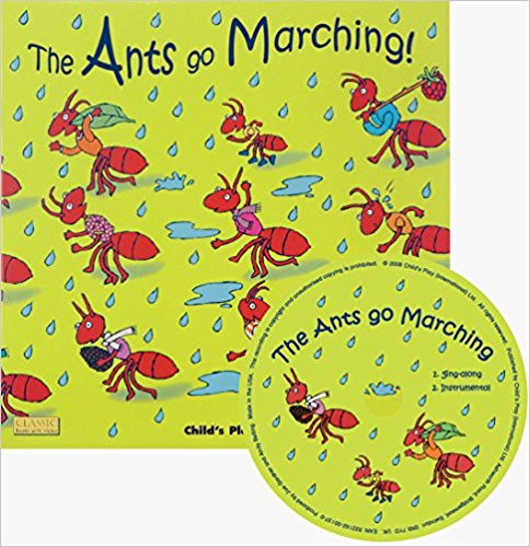 516 The Ants go Marching 穴開き仕掛け音声絵本 The Ants Go Marching! [With CD (Audio)] ( Classic Books with Holes