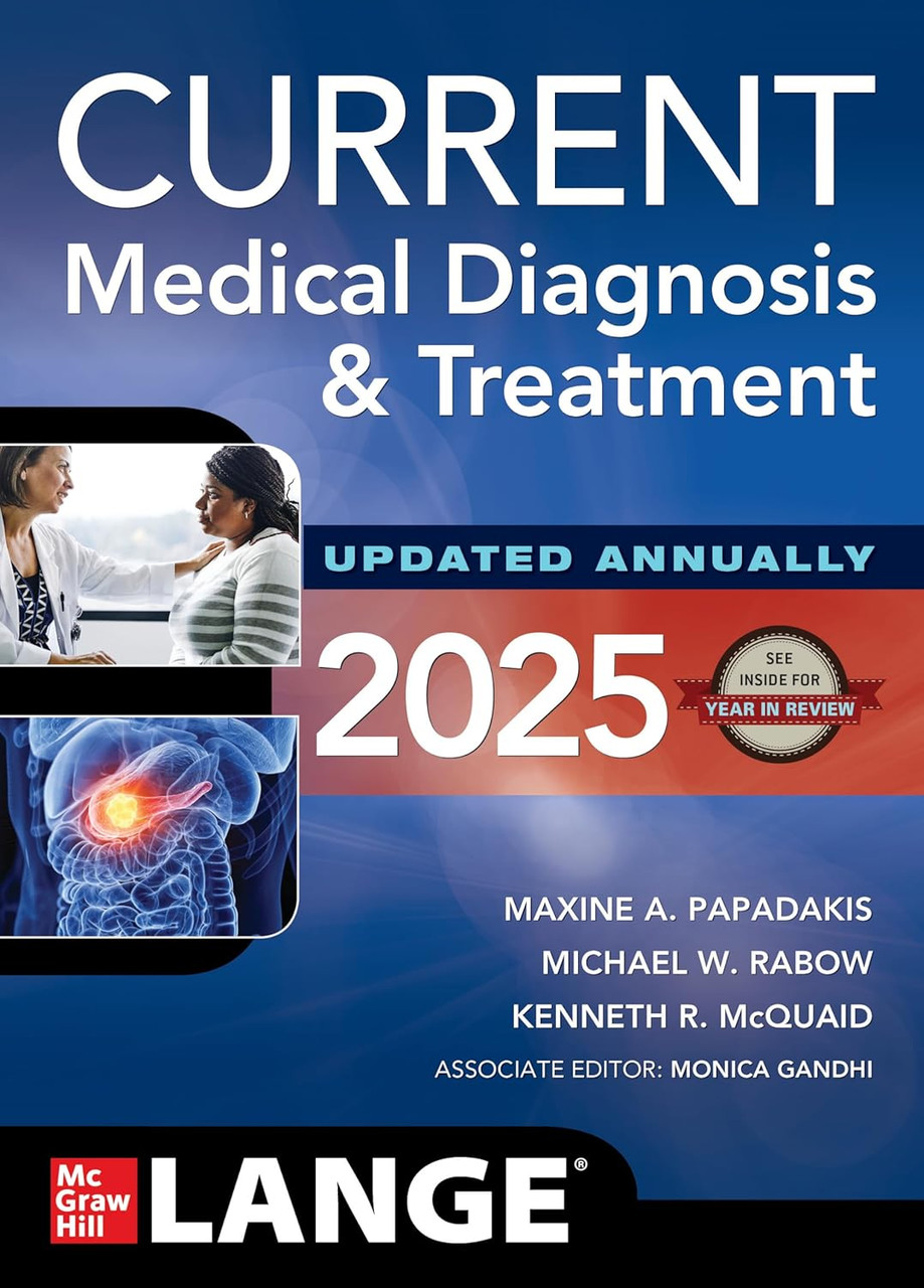 CURRENT Medical Diagnosis and Treatment 2025 (64th Edition) - BookPal