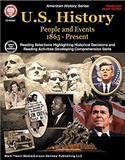 U.S. History, Grades 6 - 12: People and Events 1865-Present Cover