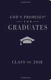 God's Promises for Graduates: Class of 2018 - Navy NKJV: New King James Version Cover