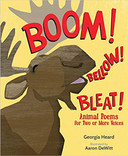 Boom! Bellow! Bleat!: Animal Poems for Two or More Voices Cover