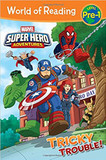 Super Hero Adventures: Tricky Trouble! ( World of Reading Marvel ) Cover