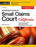 Everybody's Guide to Small Claims Court in California Cover