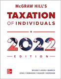 McGraw Hill's Taxation of Individuals 2022 Edition - Cover