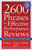 2600 Phrases for Effective Performance Reviews: Ready-To-Use Words and Phrases That Really Get Results Cover