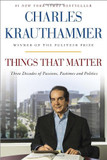 Things That Matter: Three Decades of Passions, Pastimes and Politics Cover