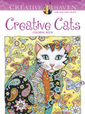 Creative Haven Creative Cats Coloring Book Cover