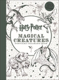 Harry Potter Magical Creatures Postcard Coloring Book Cover