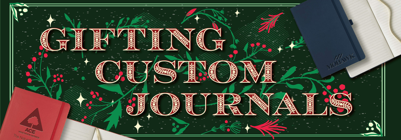 Sleigh Your Gift List with Customized & Branded Journals Sleigh Your Gift List with Customized & Branded Journals
