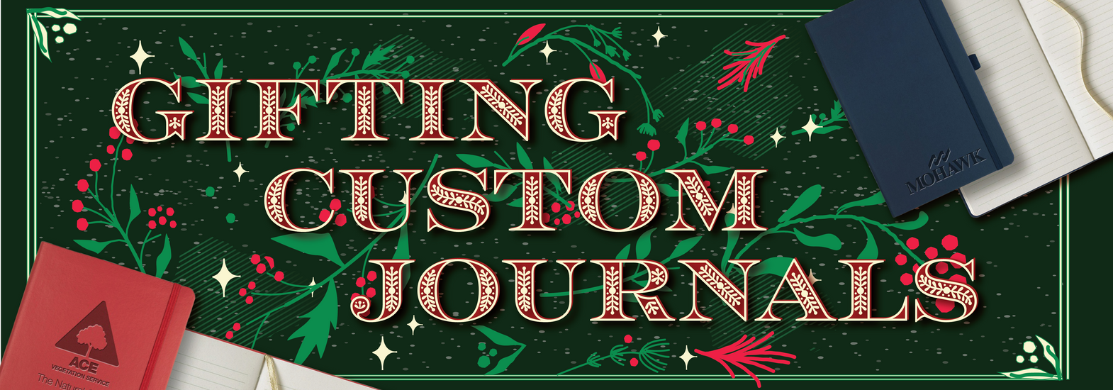 Sleigh Your Gift List with Customized & Branded Journals