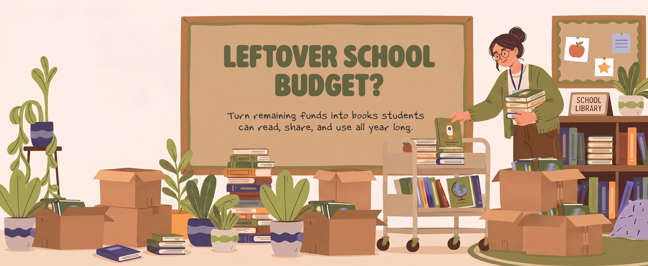 How Schools Can Spend Year-End Budget on Books