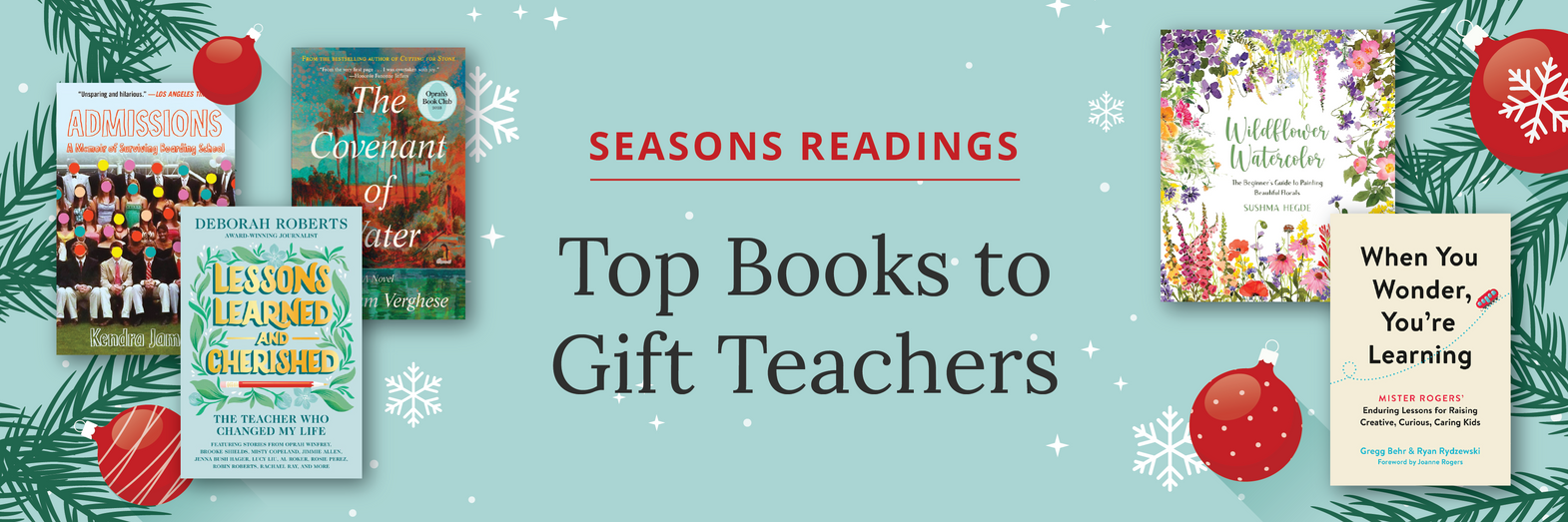 Seasons Readings: Top Books to Gift Teachers this Holiday Season